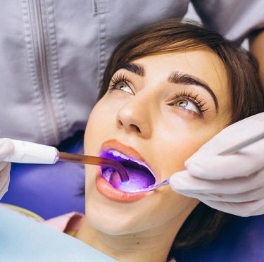 Oral cancer screenings at North Andover Dental Partners.